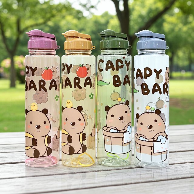 Botella Infantil Capibara 700 ml – En varios colores.